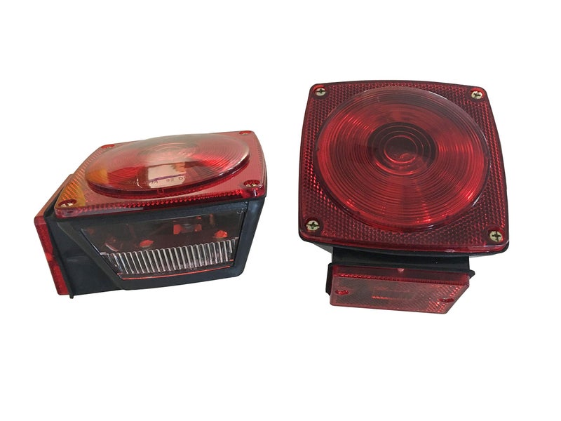 MAXXHAUL 70094 12V Incandescent Trailer Light Kit | Stop, Tail, Brake, Turn Lights | License Plate Light Included | Stud-Mount Design | DOT Compliant | Fits Utility, Cargo, Camper, RV, Truck Trailers - Image 3
